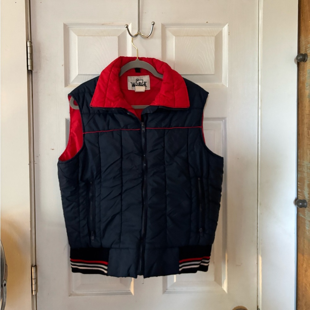 Vintage Woolrich Vest Size Large